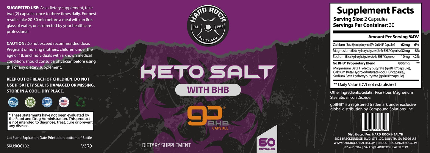 Keto Salt With BHB- Natural Ketosis Using Ketone & Ketogenic Diet-2