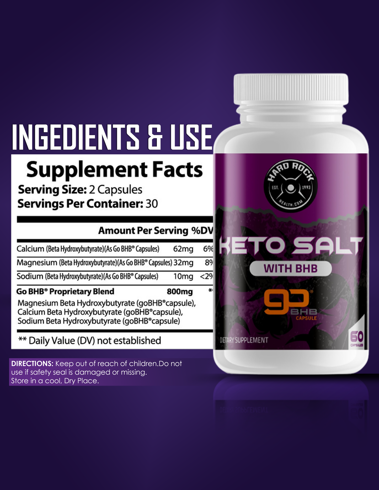 Keto Salt With BHB- Natural Ketosis Using Ketone & Ketogenic Diet-1