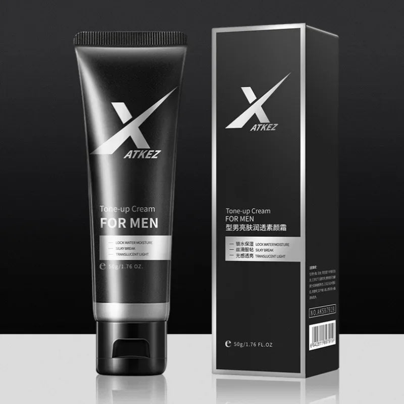 Okeny’s Men Concealer BB Cream – 4-in-1 Whitening, Moisturizing & Oil-Control Base Makeup (50g)