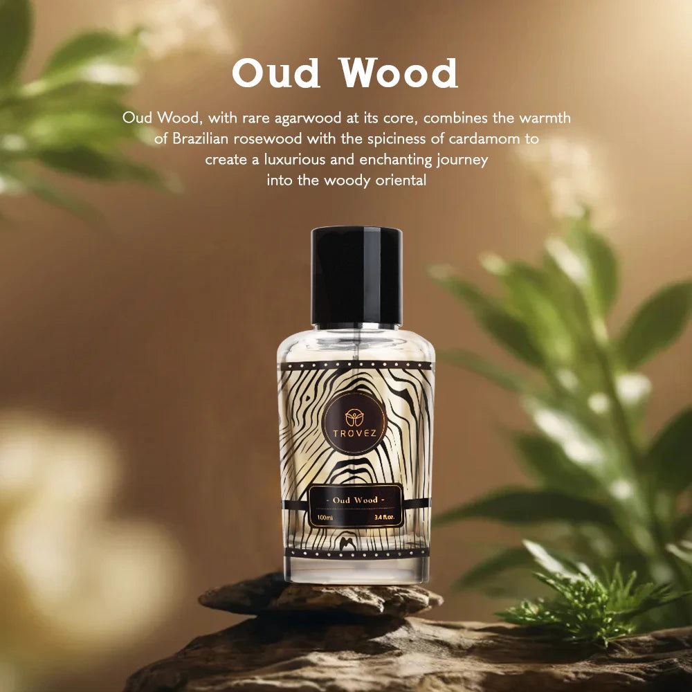 TROVEZ Oud Wood Eau de Parfum – 100ml
