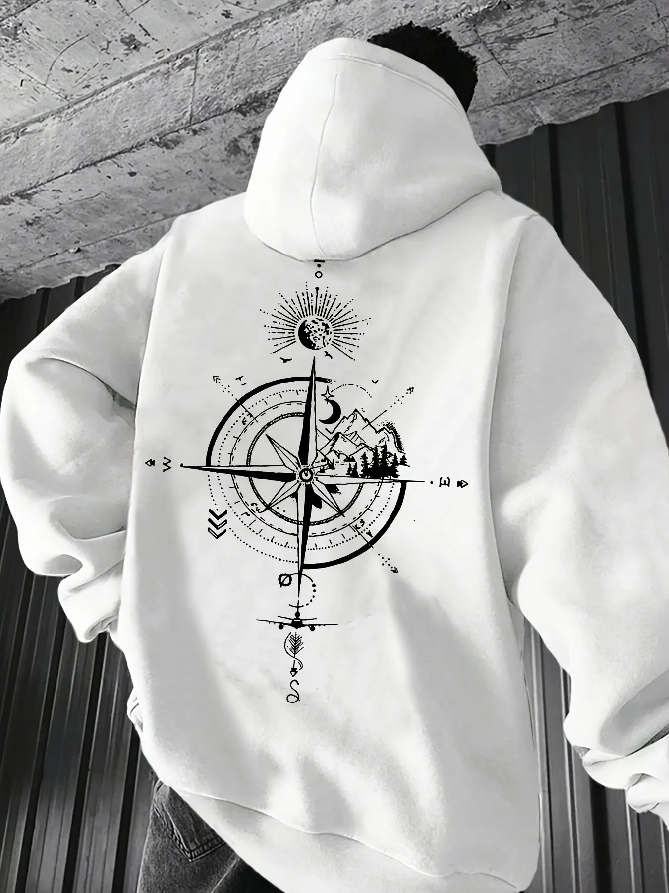 JKLVZOE Men’s Designer Hoodie – Casual Fleece Sweatshirt