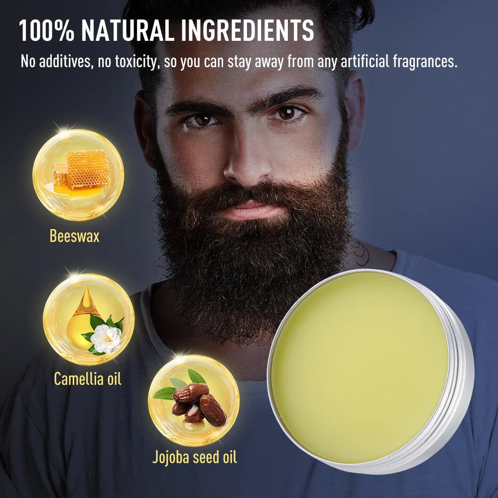 Ms.Dear Beard Balm – 60g Nourishing & Styling Cream for Men