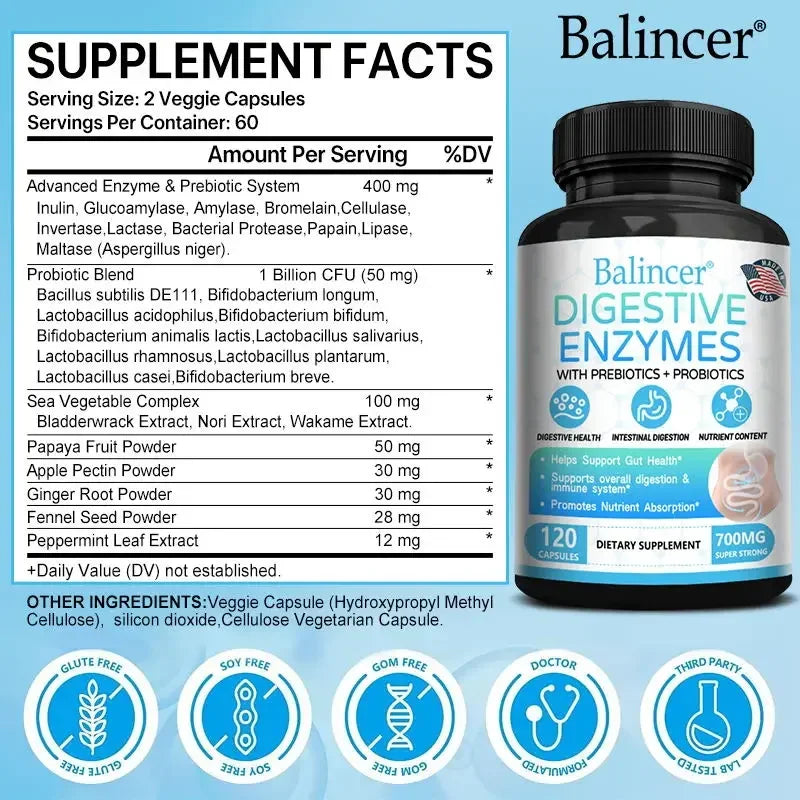 Balincer Sea Vegetable Complex – Prebiotic & Digestive Health Support