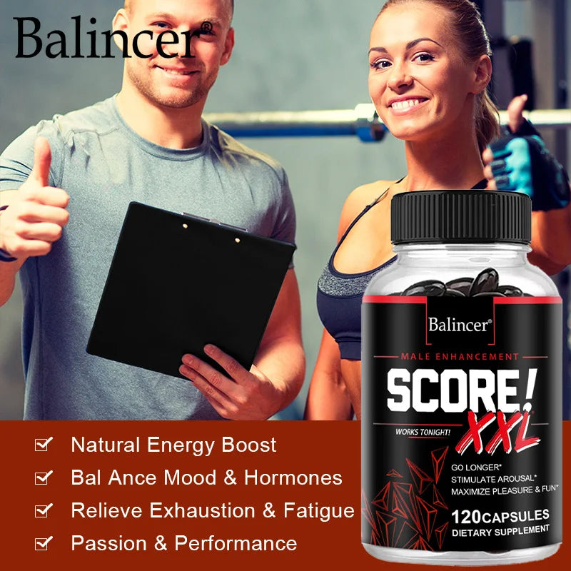 Balincer SCORE! XXL β Maca & Tribulus Capsules for Men