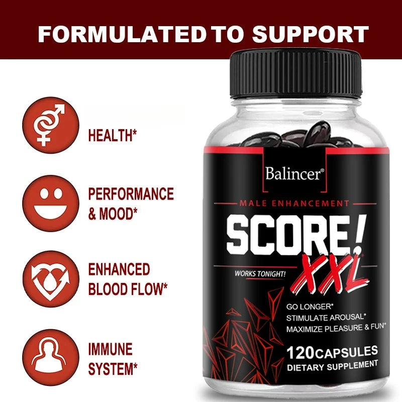 Balincer SCORE! XXL β Maca & Tribulus Capsules for Men