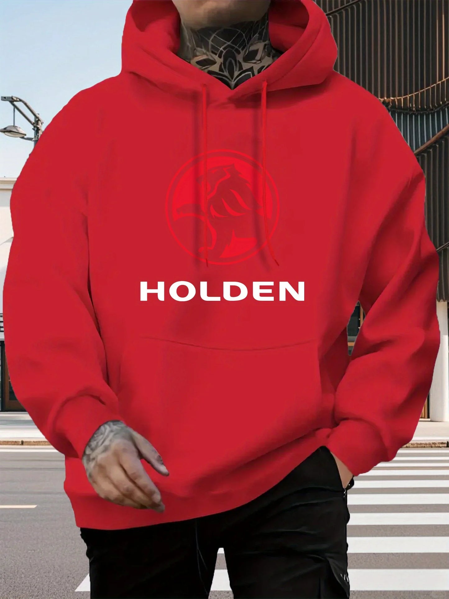 Men’s Printed Long-Sleeve Top – Casual Spring Travel Style