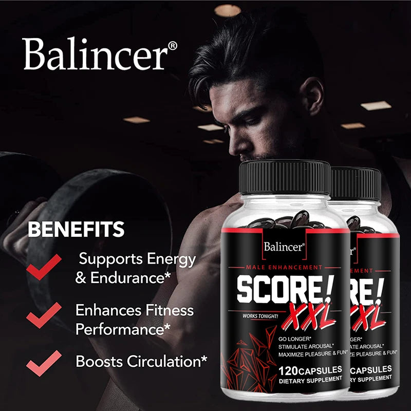 Balincer SCORE! XXL β Maca & Tribulus Capsules for Men