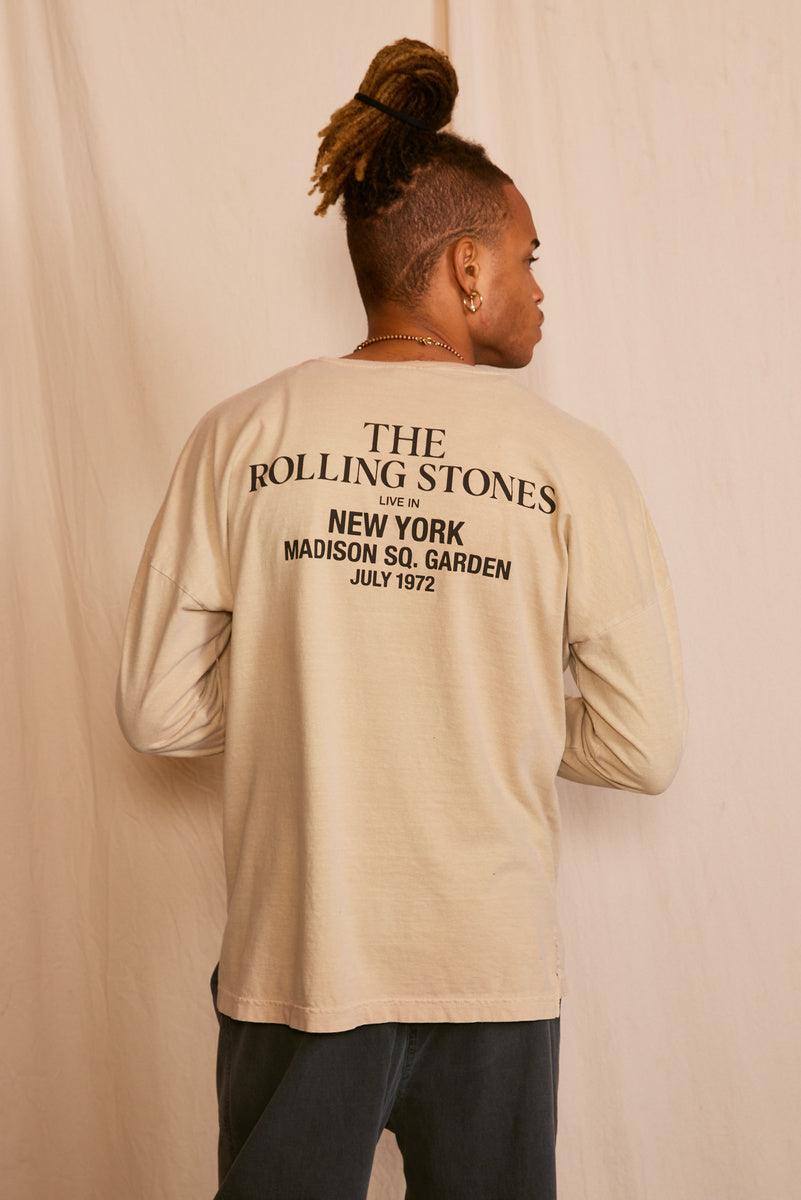Rolling Stones Madison Square Garden 72 Men's Long Sleeve-1