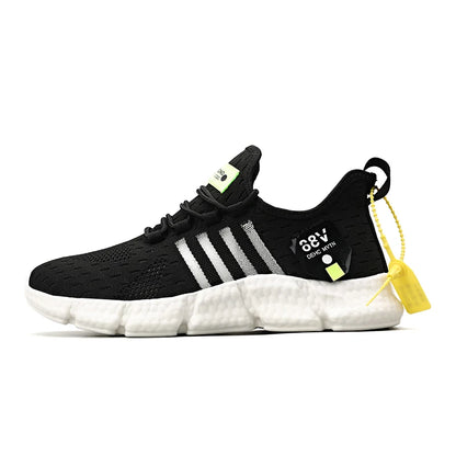 Swenxun Men’s Breathable Light-Up Casual Shoes