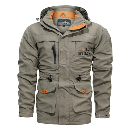 CHAIFENKO Men’s Military-Style Jacket – Casual Spring & Autumn Wear