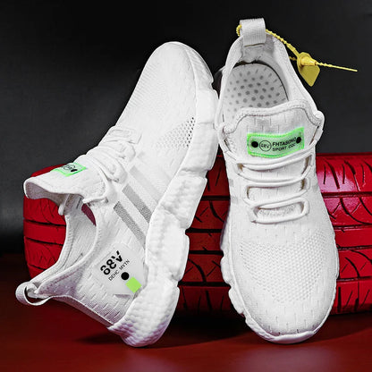 Swenxun Men’s Breathable Light-Up Casual Shoes
