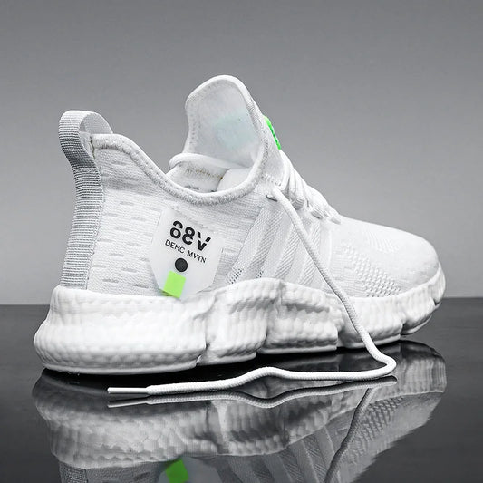 Swenxun Men’s Breathable Light-Up Casual Shoes