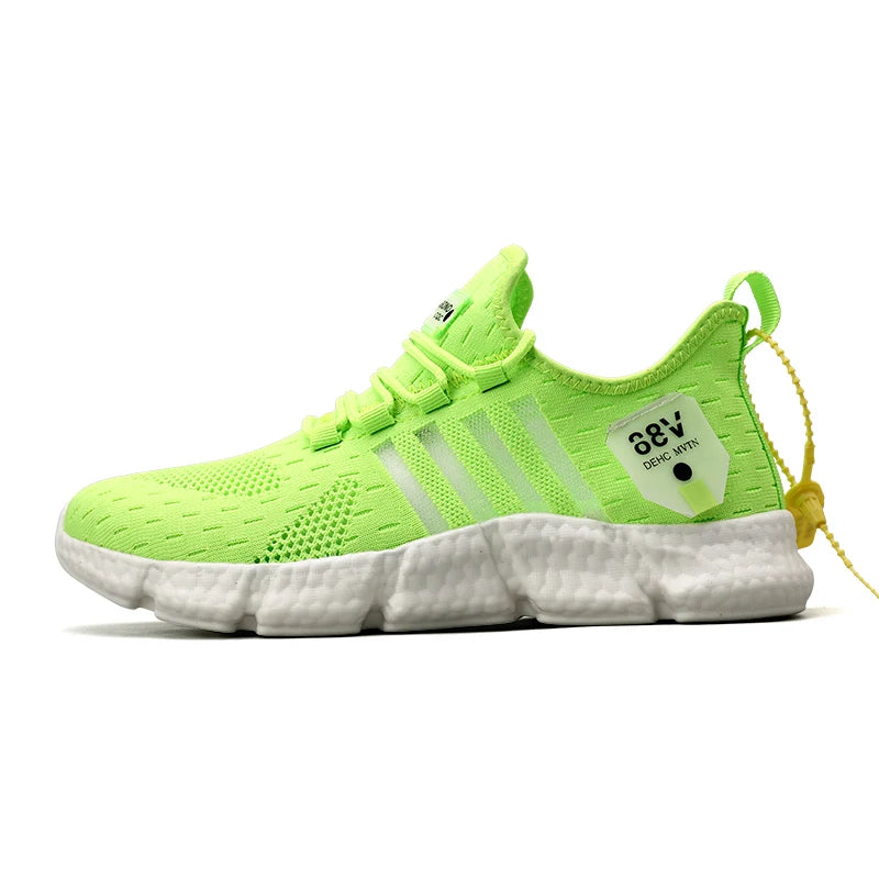 Swenxun Men’s Breathable Light-Up Casual Shoes