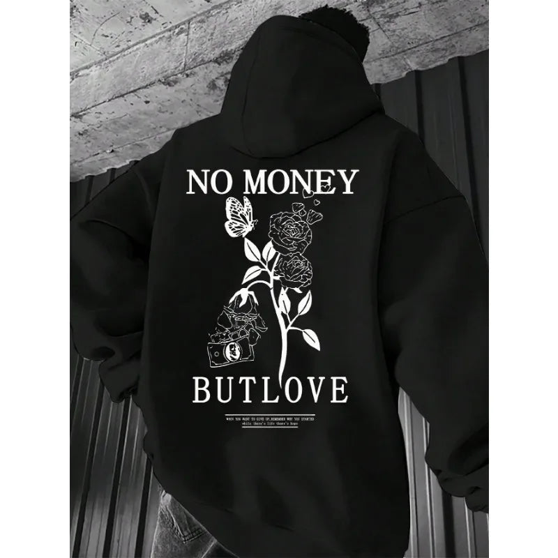 Men’s Casual Printed Hoodie – Spring & Autumn Style
