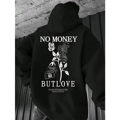 Men’s Casual Printed Hoodie – Spring & Autumn Style