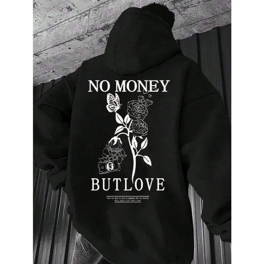 Men’s Casual Printed Hoodie – Spring & Autumn Style