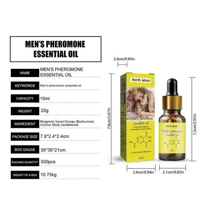 ouhoe Men’s Pheromone Essential Oil – Natural Attraction Cologne (10ml)