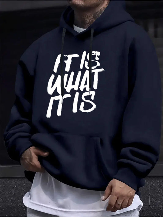 Men’s Cotton O-Neck T-Shirt – Casual Hip Hop Style