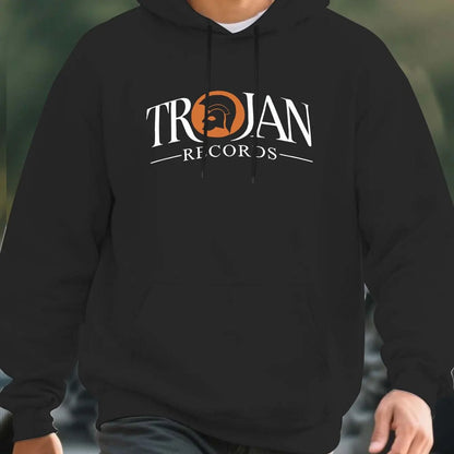 Men’s Heavy-Duty Thermal Hoodie – Winter Pullover Sweatshirt with Pockets