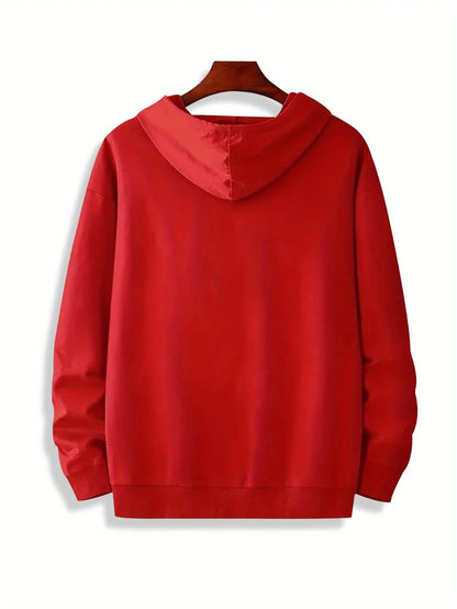 Men’s Printed Long-Sleeve Top – Casual Spring Travel Style