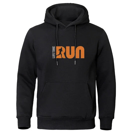 Men’s Printed Hoodie – Casual Autumn & Winter Style