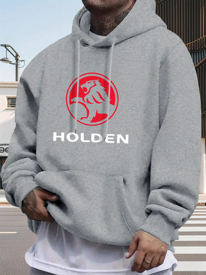 Men’s Printed Long-Sleeve Top – Casual Spring Travel Style