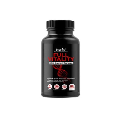 Bcuelov Advanced HGH Support Capsules – Muscle Growth & Vitality Formula
