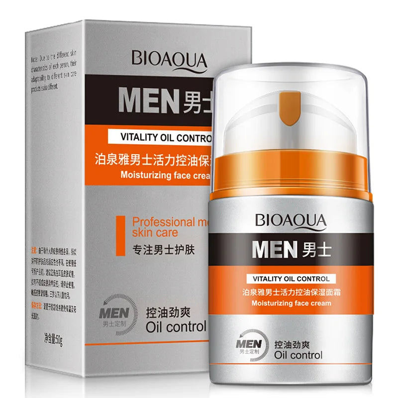LGRAMER Men’s Oil Control & Moisturizing Face Cream – 50g