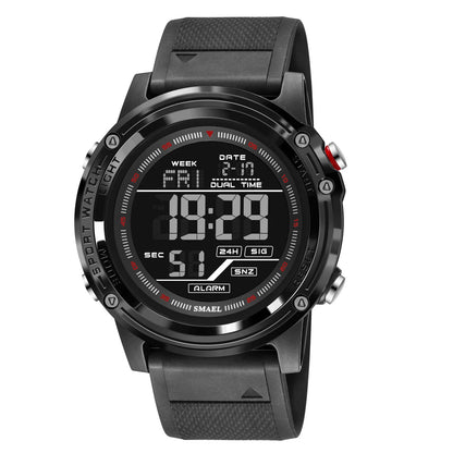 SMAEL 8125 Men’s Military Sports Watch – LED Digital Waterproof Army Wristwatch