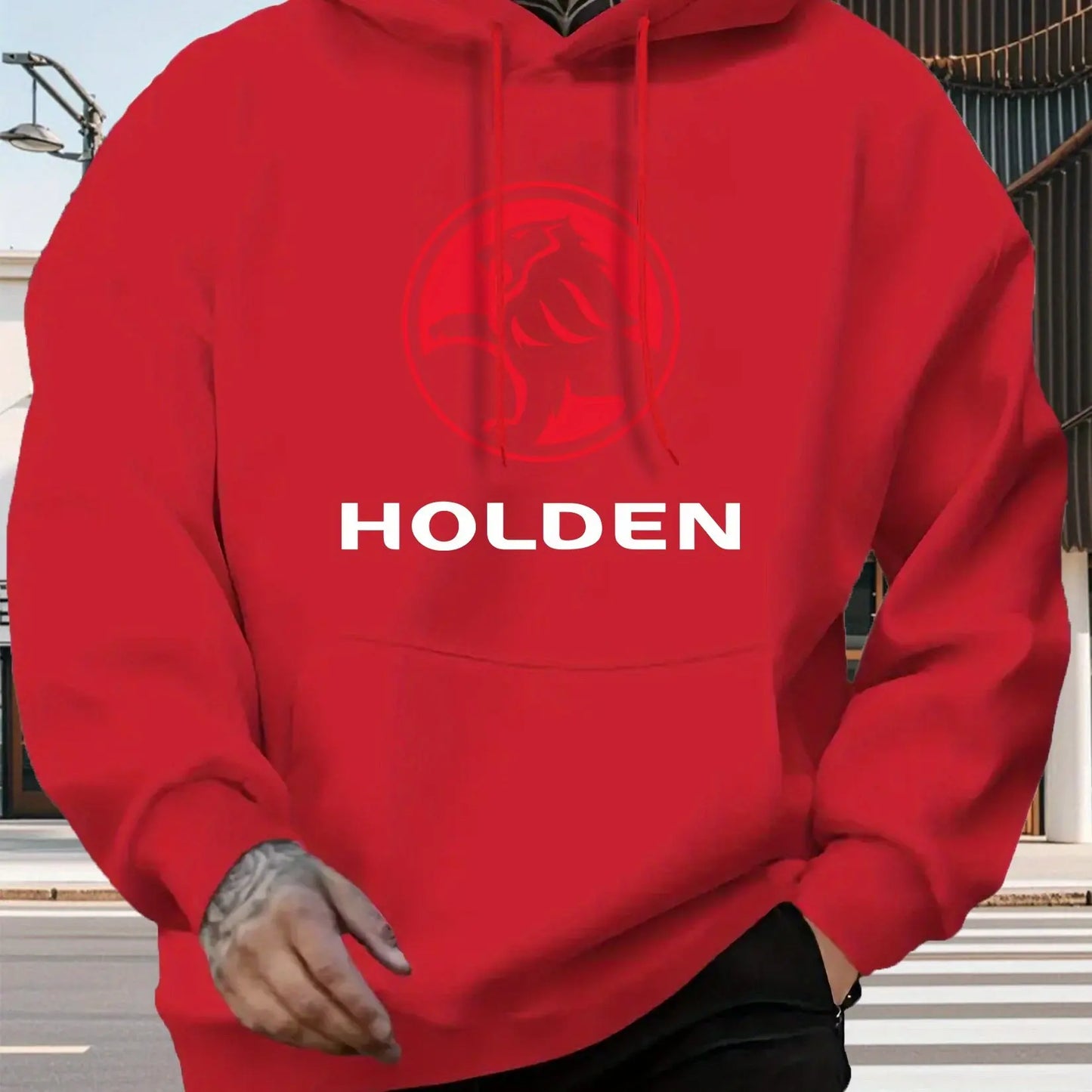 Men’s Printed Long-Sleeve Top – Casual Spring Travel Style
