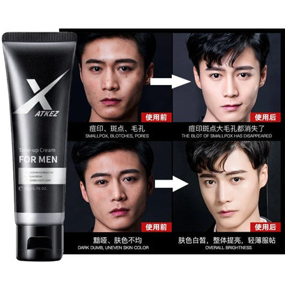Okeny’s Men Concealer BB Cream – 4-in-1 Whitening, Moisturizing & Oil-Control Base Makeup (50g)