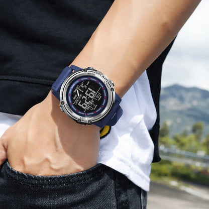 SMAEL 8125 Men’s Military Sports Watch – LED Digital Waterproof Army Wristwatch