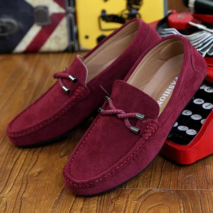 Men’s Breathable Slip-On Boat Shoes – Summer Comfort & Style