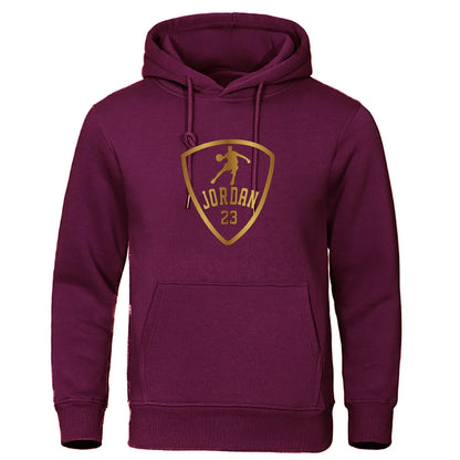 Men’s Printed Hoodie – Casual Daily Wear for Autumn & Winter