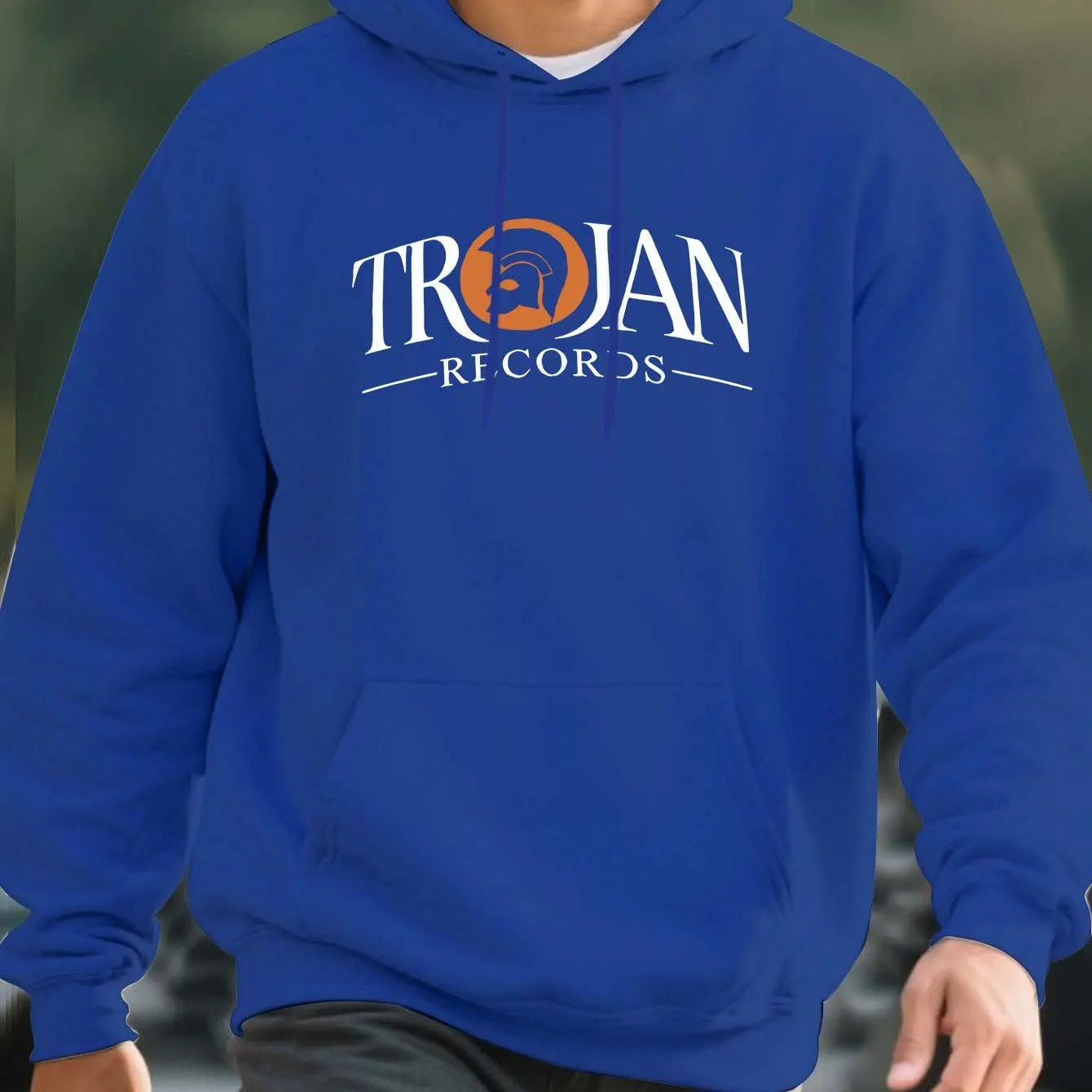 Men’s Heavy-Duty Thermal Hoodie – Winter Pullover Sweatshirt with Pockets