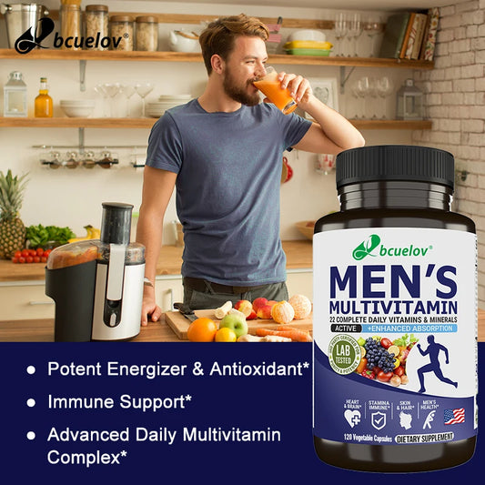 Bcuelov Men’s Daily Multivitamin – Complete Vitamins & Minerals