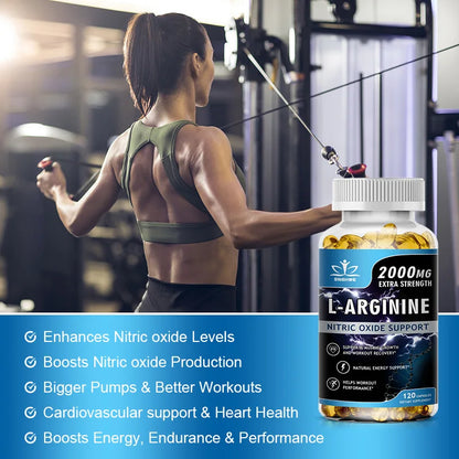 SNGHWE L-Arginine Capsules – Energy, Endurance & Wellness Support