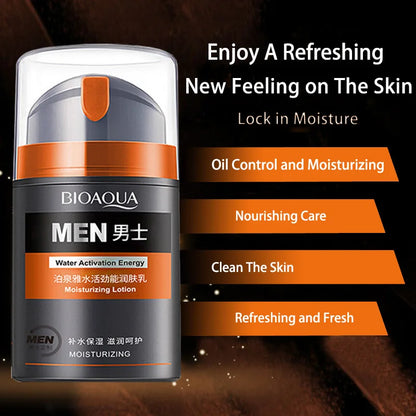 LGRAMER Men’s Oil Control & Moisturizing Face Cream – 50g