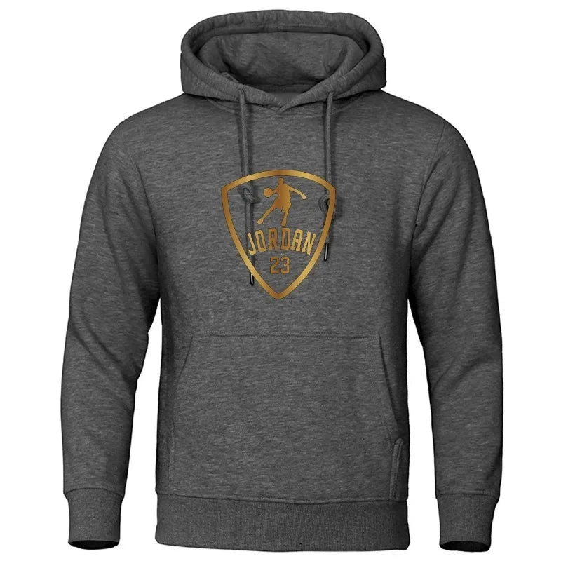 Men’s Printed Hoodie – Casual Daily Wear for Autumn & Winter