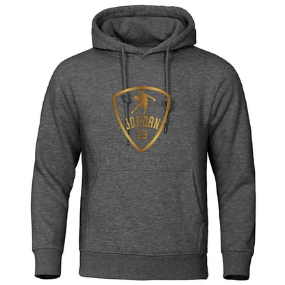 Men’s Printed Hoodie – Casual Daily Wear for Autumn & Winter