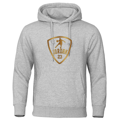Men’s Printed Hoodie – Casual Daily Wear for Autumn & Winter