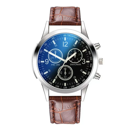 MOONBIFFY Men’s Quartz Wristwatch – Fashion & Casual Stainless Steel Watch