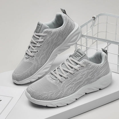 PUAMSS Men’s Breathable Casual Sneakers – Lightweight Everyday Comfort