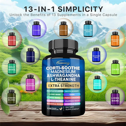 Xemenry Corti-Soothe – Cortisol & Adrenal Support Supplement