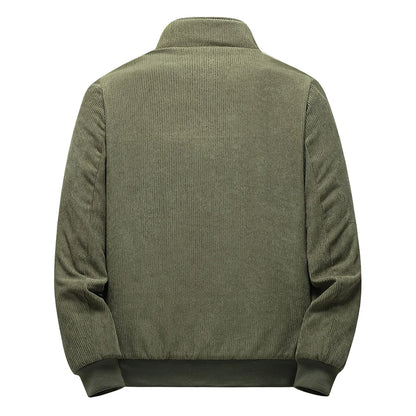 CHAIFENKO Men’s Casual Fleece Jacket – Autumn & Winter Comfort