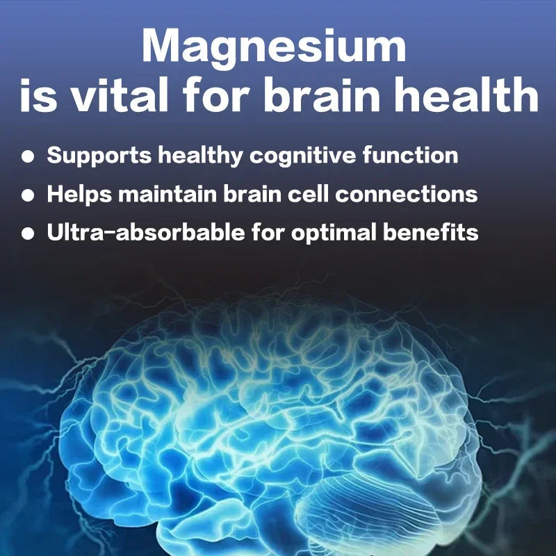 GREVIP Magnesium L-Threonate Supplement – Brain Health & Cognitive Support