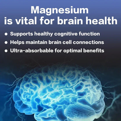 GREVIP Magnesium L-Threonate Supplement – Brain Health & Cognitive Support