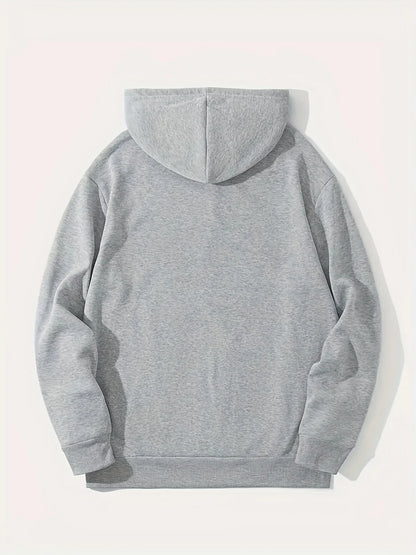 Men’s Hoodie – “Speak Everyone’s Mind” Graphic Pullover | Casual Travel Hoodie with Kangaroo Pocket