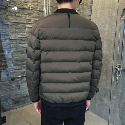 WORDKIND Men’s Winter Jacket – Warm Hooded Parka for Autumn & Winter