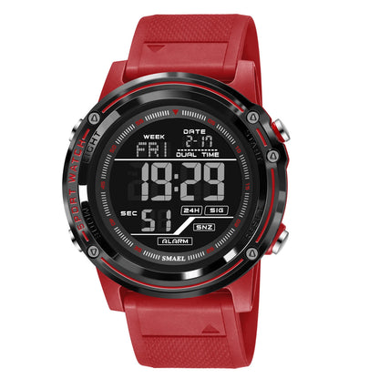 SMAEL 8125 Men’s Military Sports Watch – LED Digital Waterproof Army Wristwatch